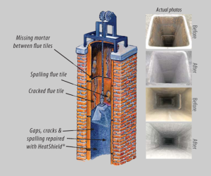 HeatShield Chimney Relining System - Charlotte NC - Owens Chimney Systems