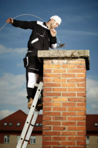 Chimney Sweep Lighting Fire Image - Charlotte NC - Owens Chimney Systems