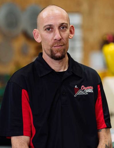 Owens Chimney Team Member Anthony Bott - Fabrication Technician