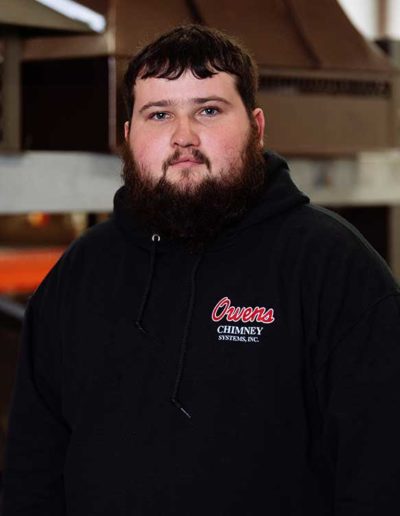 Owens Chimney Team Member Austin Frampton - Warehouse Clerk