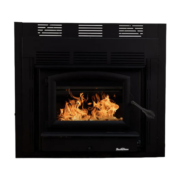 Stock Image-Buck Model 74 ZC Wood Burning Fireplace- Owens Chimney Buck Model 74 ZC Wood Burning Fireplace
