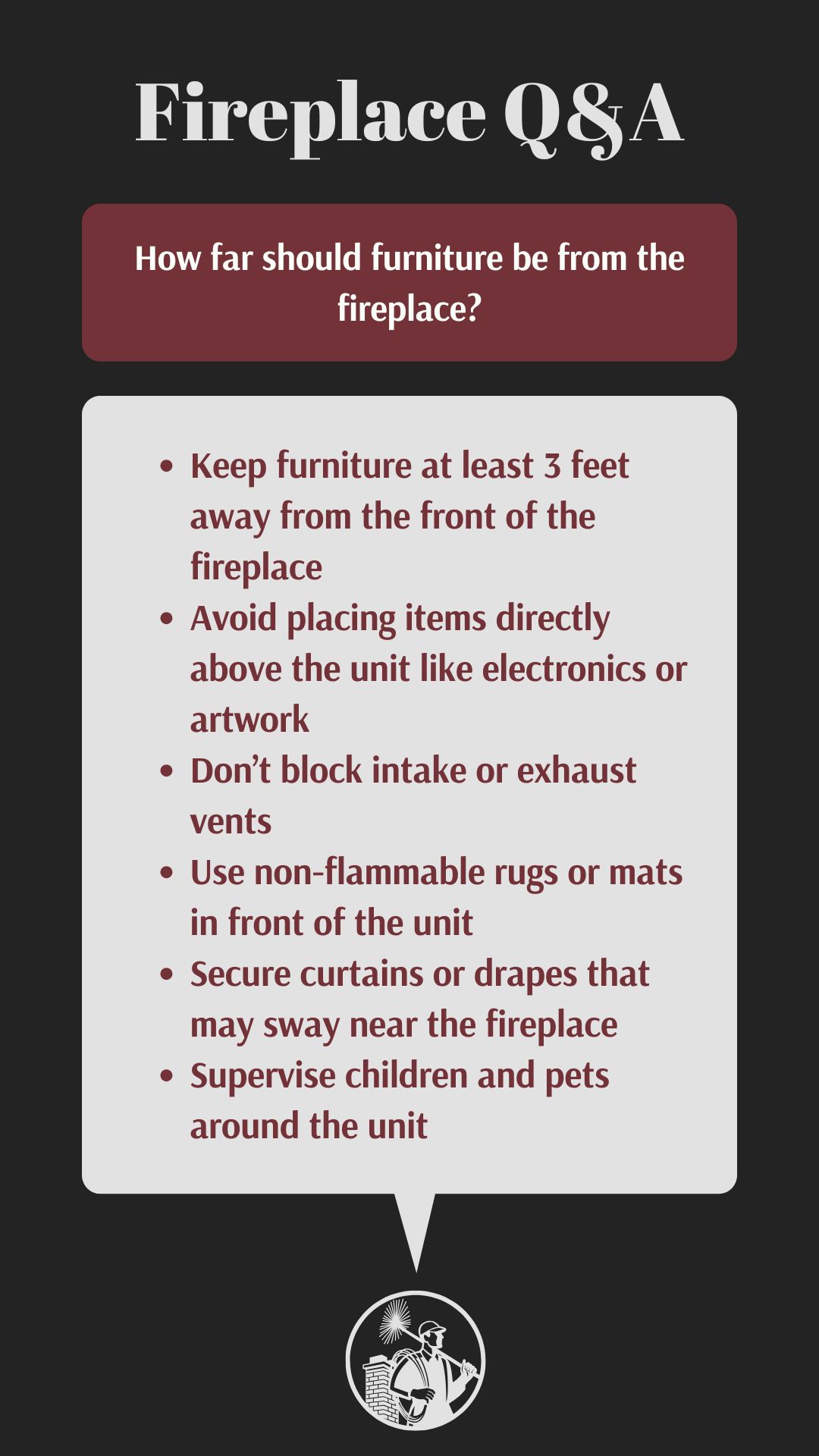 original infographic about gas fireplace safety original infographic about gas fireplace safety